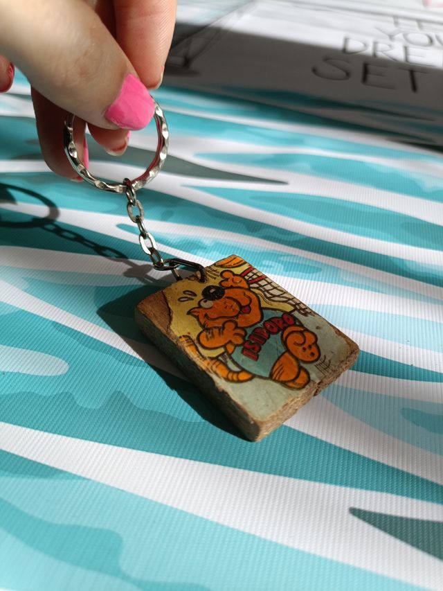 Llavero vintage Isidoro