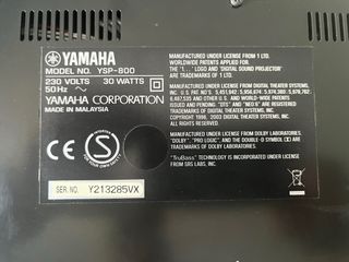 Barra de sonido yamaha