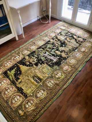 Espectacular Tapiz Birmano 2,50x1,20