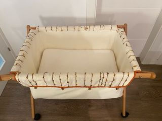 Cuna moises bebe madera