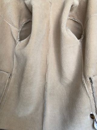 Abrigo marrón de doble faz