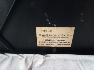 Órgano Vintage Magnus