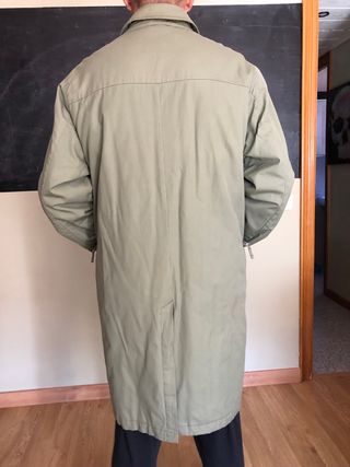 Parka verde oversize