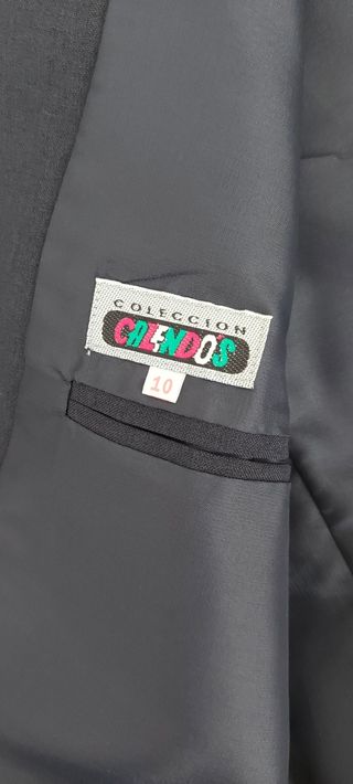 Chaqueta y pantalón vestir niño