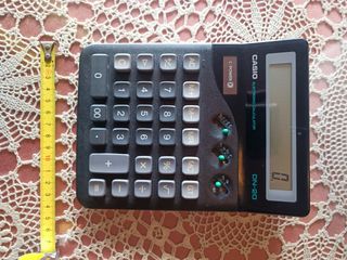 Calculadora solar casio. Tamaño grande. 20 x 14 cm