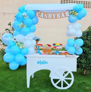 Decoraciones con Globos para Eventos Candy Bar