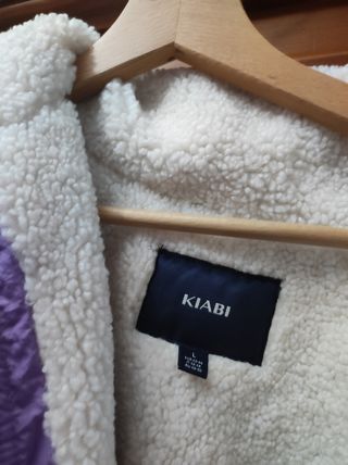 Chaquetón vintage borrego Kiabi