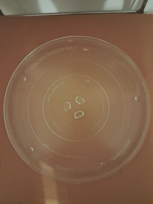 Plato microondas,entrego en mano