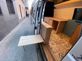 Mueble camper “Cama Rastrillo grande”