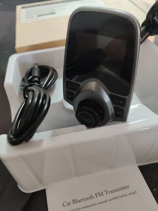 Transmisor FM bluetooth para coche