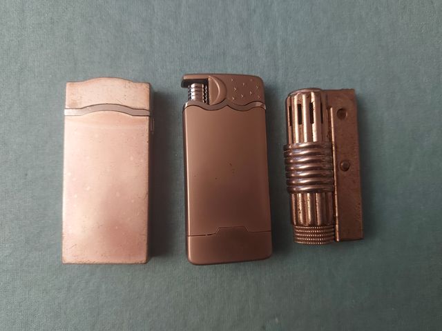 Set di 3 accendini da collezione