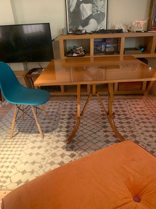 mesa centro comedor vintage