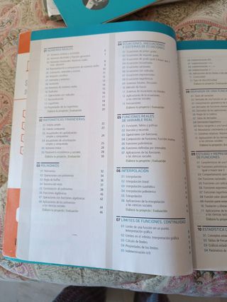 Libro de matemáticas aplicadas