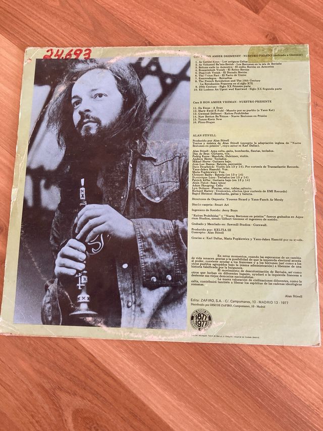 vinilo lp Alan Stivell