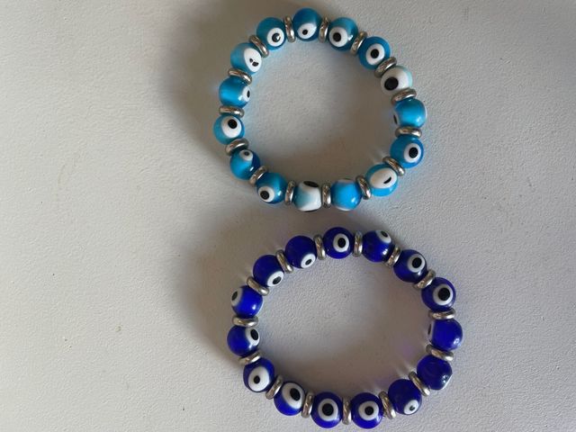 Pulseras azules