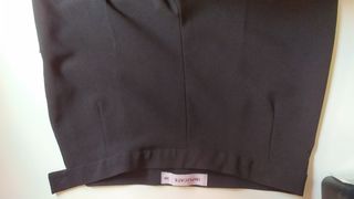 Pantalón negro de vestir, talla 38