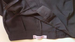 Pantalón negro de vestir, talla 38