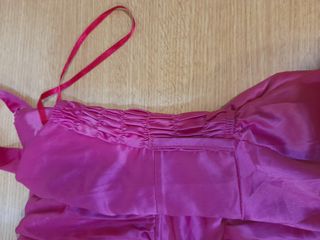 Vestido fiesta ELSA PUCHE CENTELLA fucsia