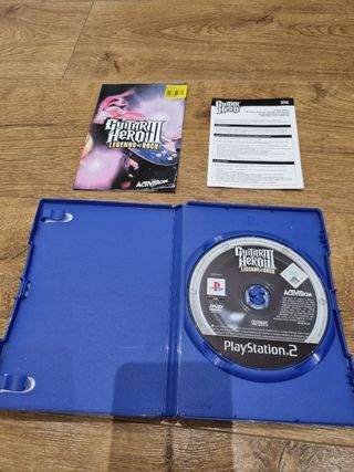 Guitarra PS2 + GUITAR HERO 3 LEYENDS OF ROCK