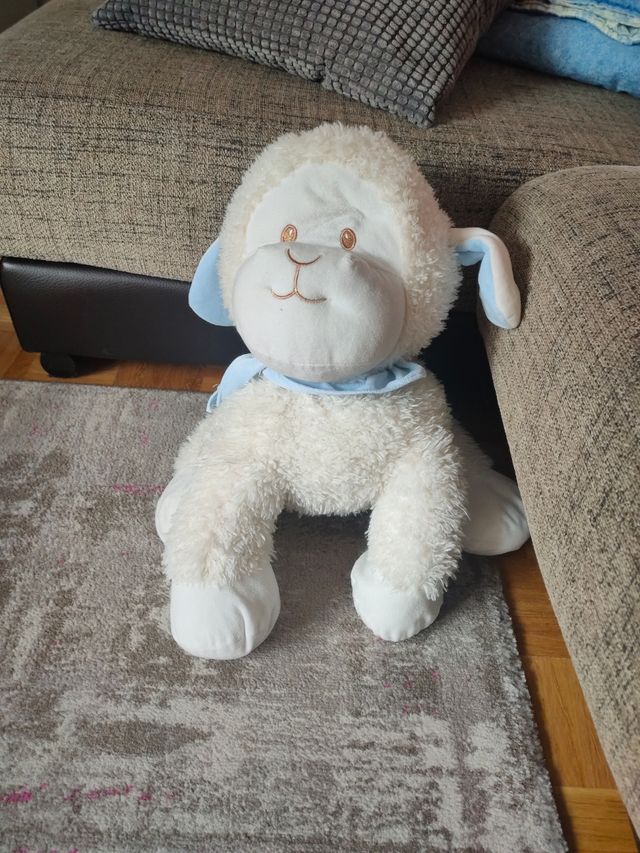 Peluche animal blanco