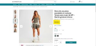 Mono acanalado My protein