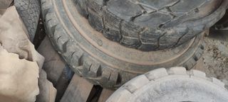 Ruedas carretilla llanta 15 neumáticas