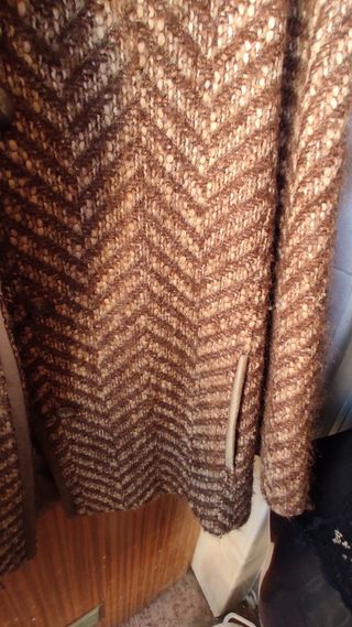 Chaquetón de lana de alpaca