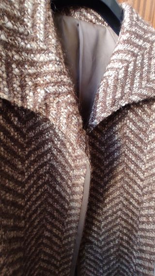 Chaquetón de lana de alpaca