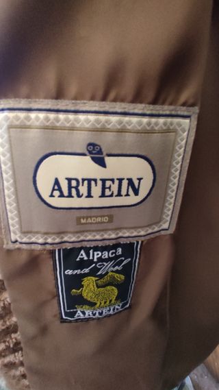 Chaquetón de lana de alpaca