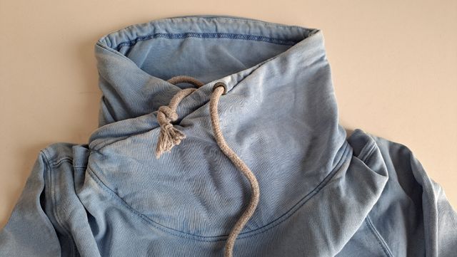 felpa cotone leggera con collo L