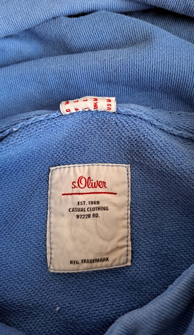 felpa cotone leggera con collo L