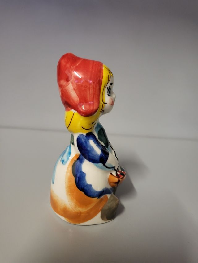 Souvenir Cappuccetto Rosso Gzhel
