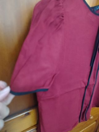 Blusa burdeos