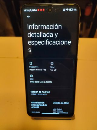 Xiaomi Redmi Note 9 pro