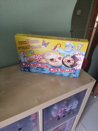 Juego mesa niños operación 