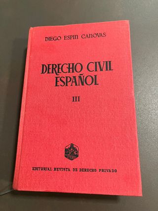 Derecho Civil Español III