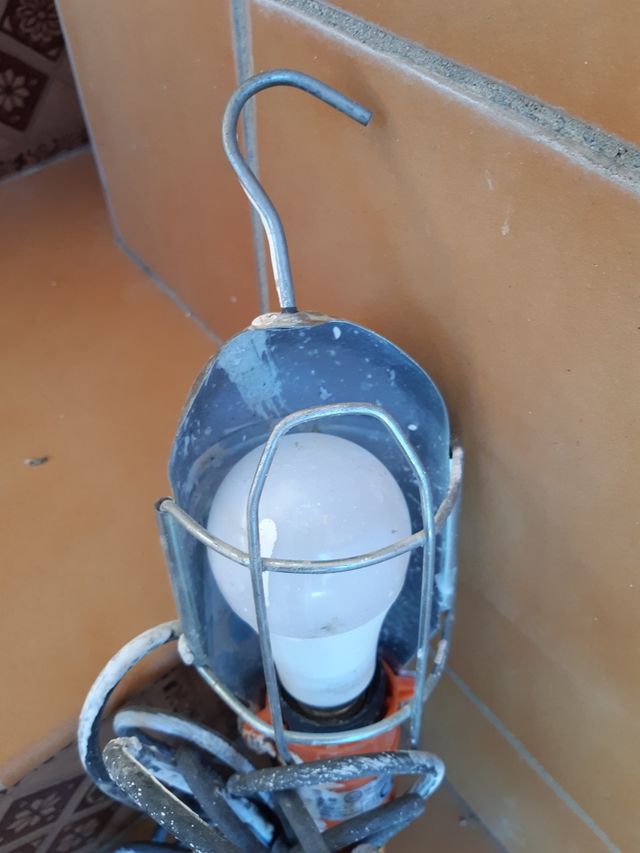Lámpara de obra