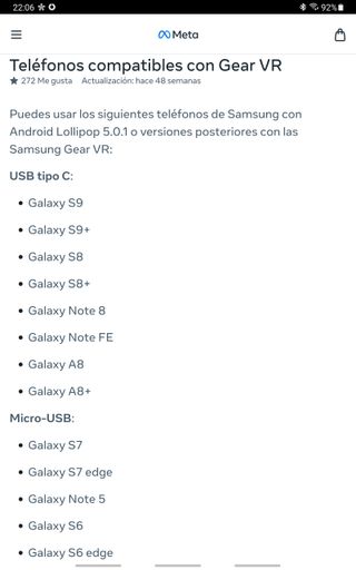 Samsung Gear VR nuevas, precintado