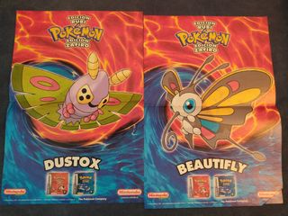 Posters Pokémon Rubí y Zafiro GBA