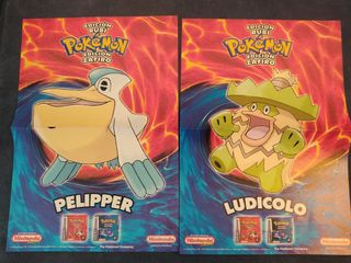 Posters Pokémon Rubí y Zafiro GBA