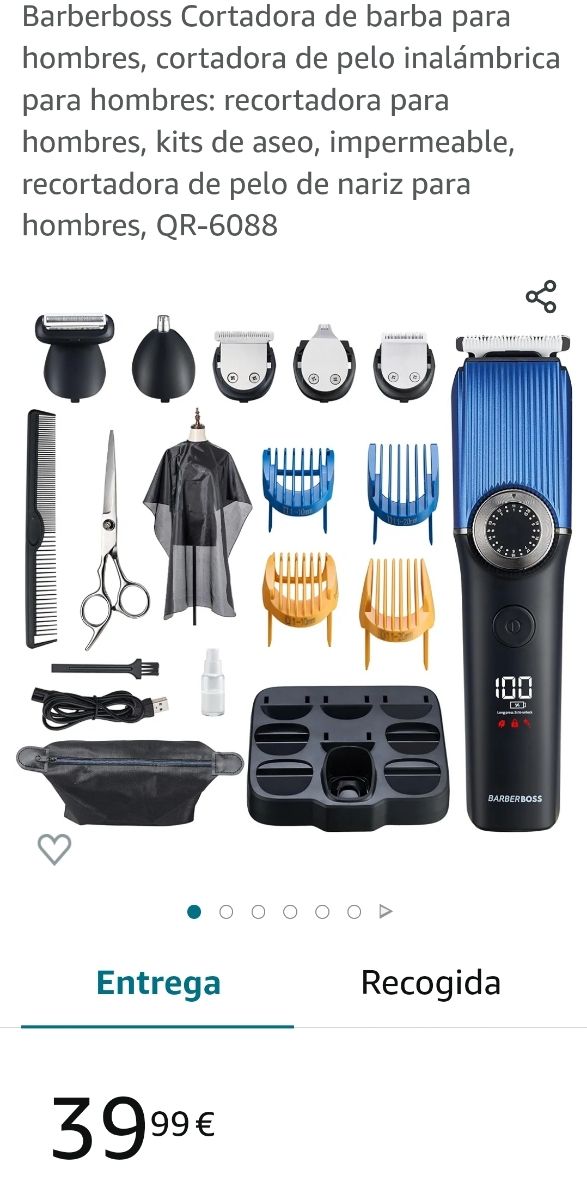 Recortadora barba y cabello