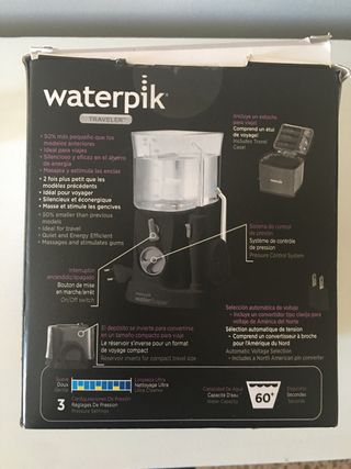 irrigador de encías de viaje