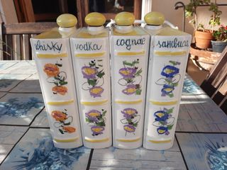 Bottiglie ceramica liquori anni 60 rarissimo