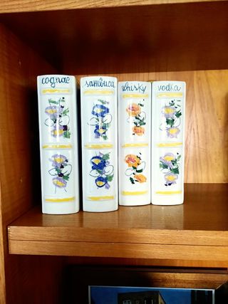 Bottiglie ceramica liquori anni 60 rarissimo