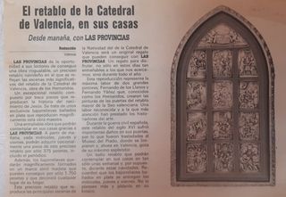 Retablo Navidad baño de plata