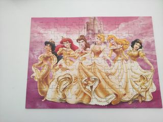 Lote puzzle y Magnetic de Princesas Disney