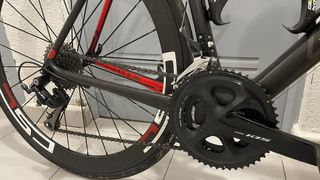 Bici carretera carbono Felt F5 ruedas perfil 50 mm