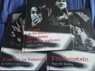 Novelas de suspense y terror. Ed. Rueda