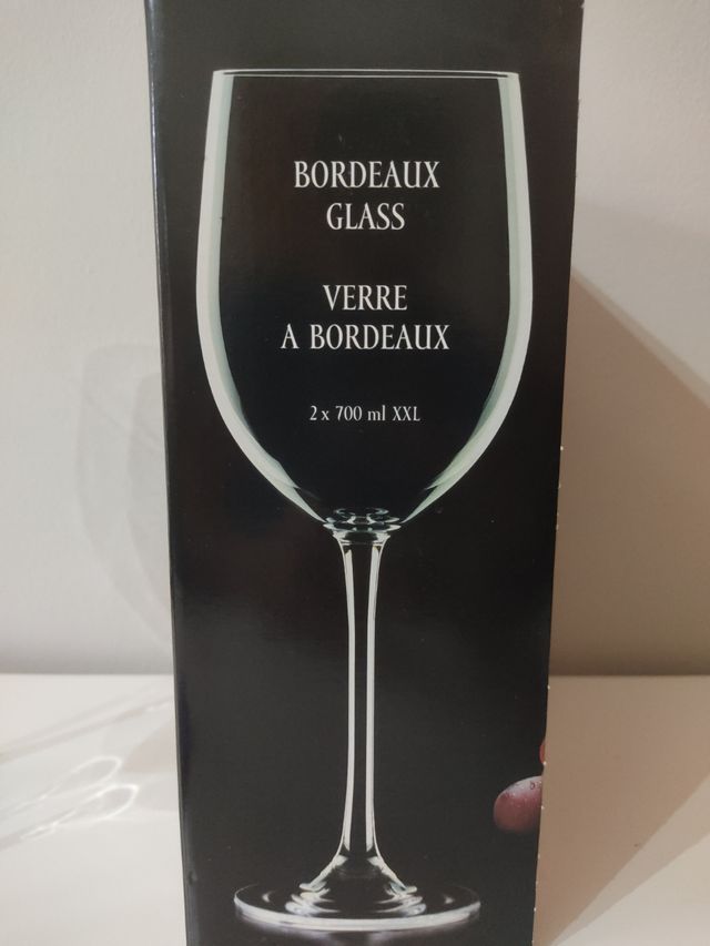 Copas vino de cristal de Bohemia Vintage (NUEVAS)