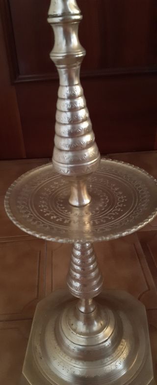 Lámpara bronce macizo